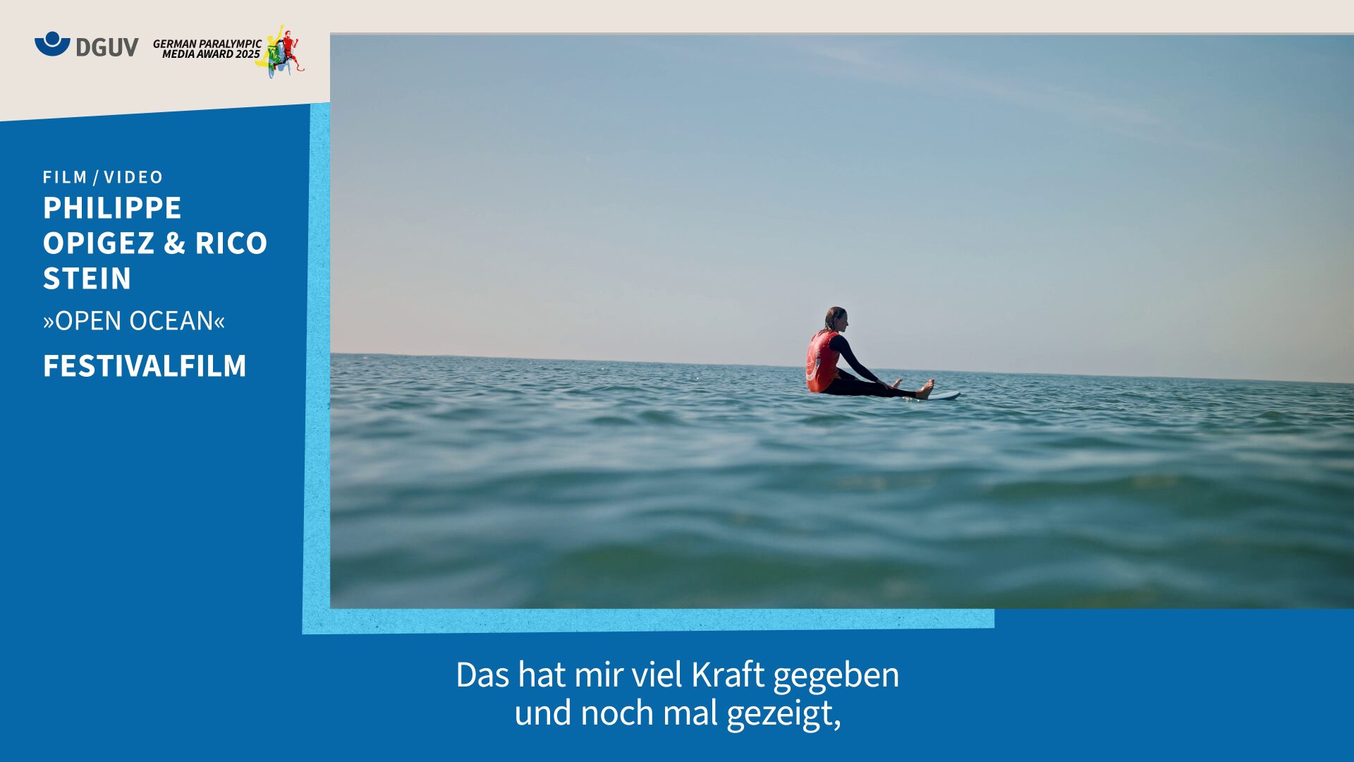Award Animationen hier zu sehen ein Surfer auf einer Welle
